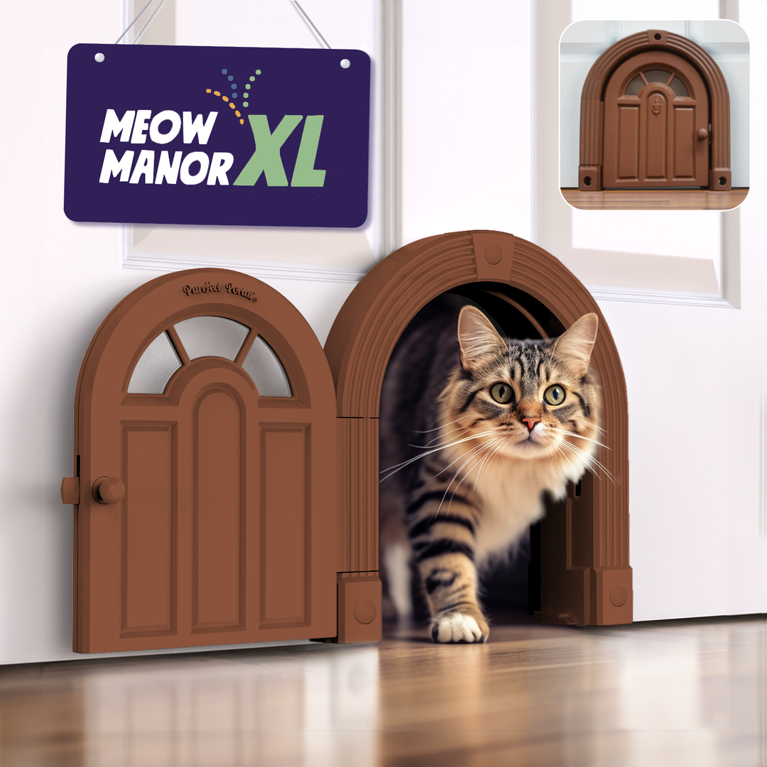 Meow Manor® XL Interior Cat Door – Purrfect Portal