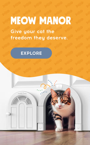 Meow Manor. Give your cat the freedom they deserve. Explore.