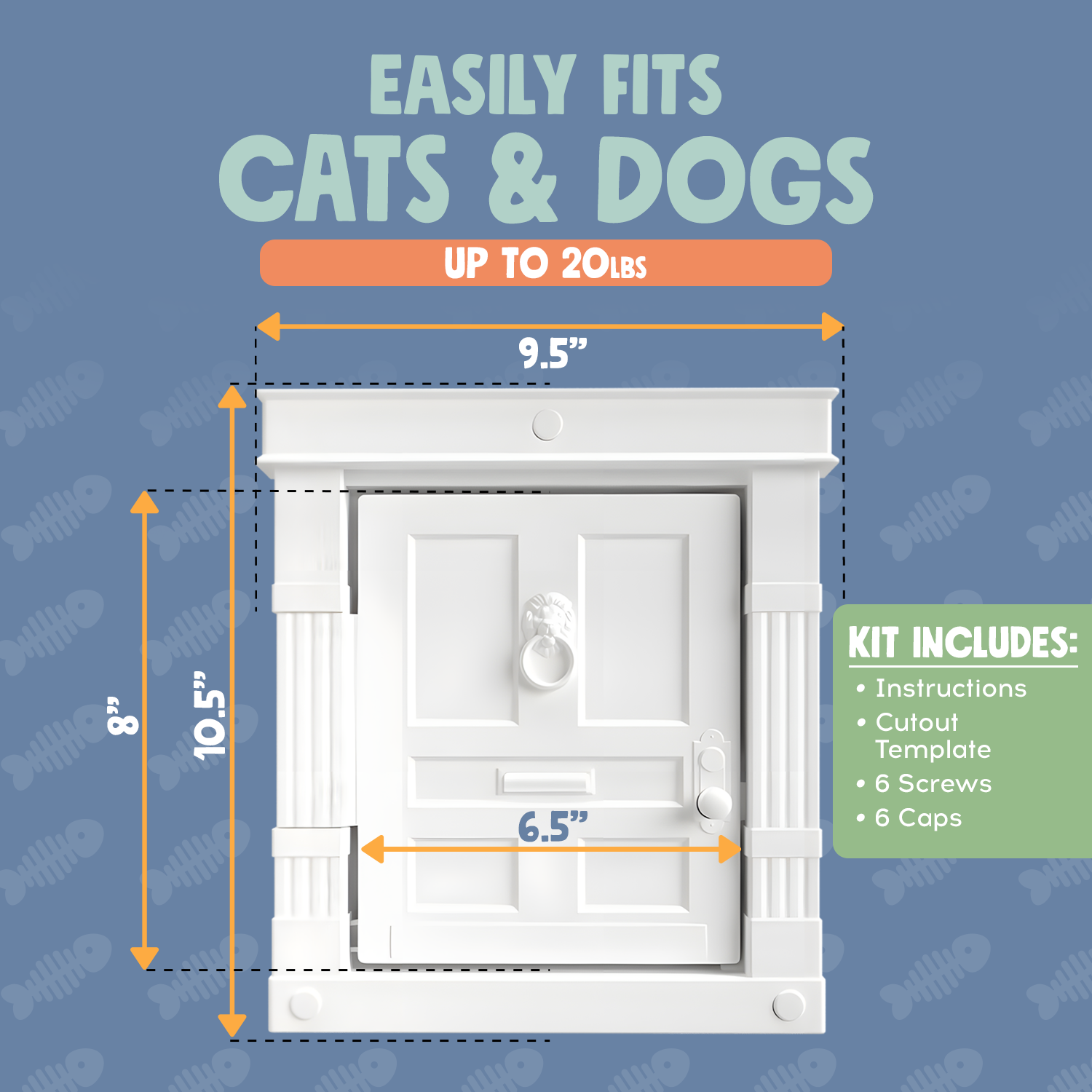 Beacon Hill® Interior Cat Door Purrfect Portal