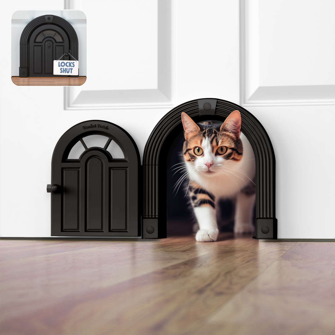 Fancy cat door hotsell